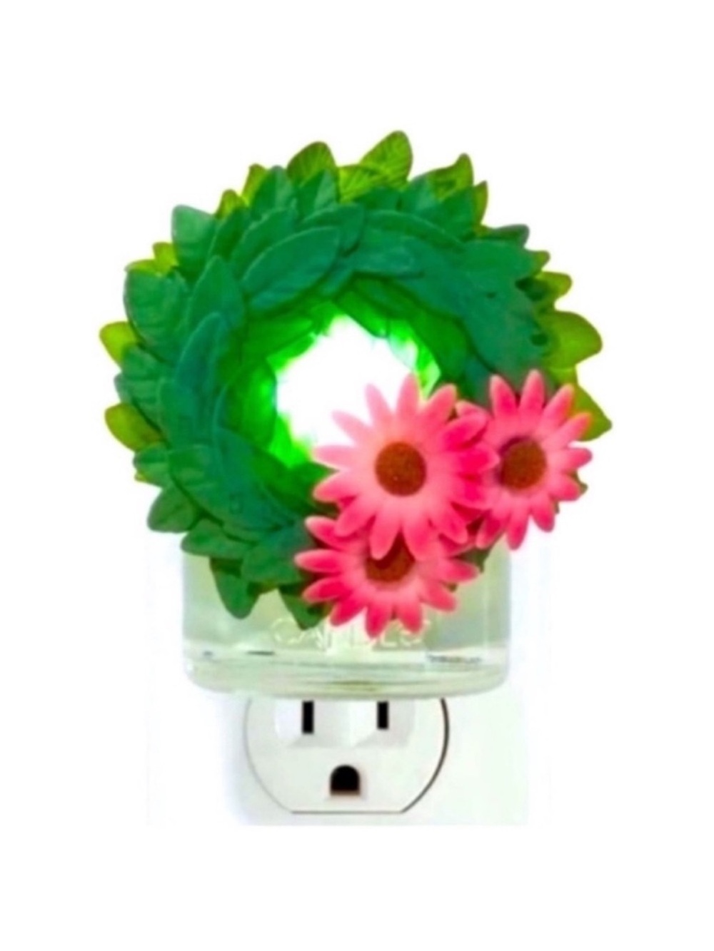 New Yankee Candle Spring Wreath Scent Plug Diffuser with Light